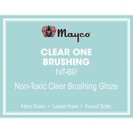 Clear One Brushing Glaze - 16 oz Clear One Brushing Glaze - 16 oz